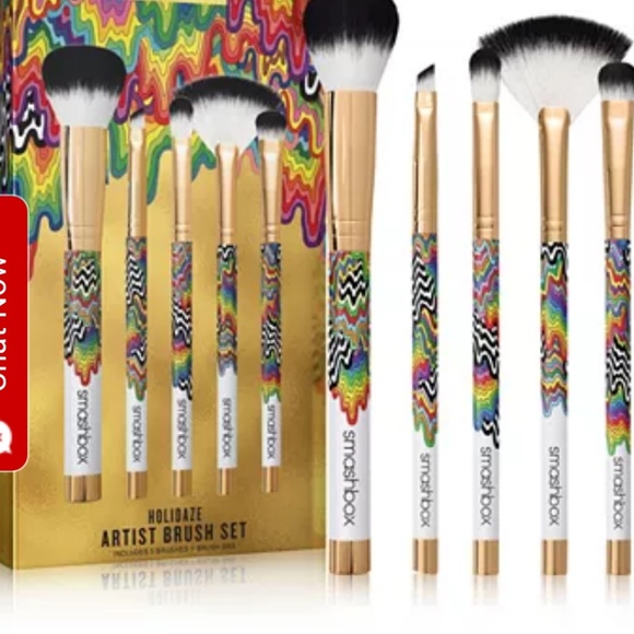 Smashbox Other - 🌹HOST PICK🌹 Smashbox Holidaze 5 Piece Brush Set